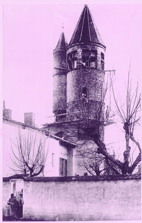 CIL Monplaisir - Le chateau des Tournelles avant sa destruction en 1960