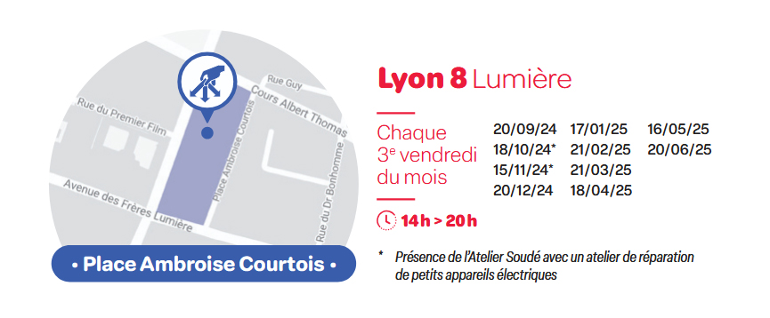 CIL Monplaisir : Decheterie mobile de Lyon 8