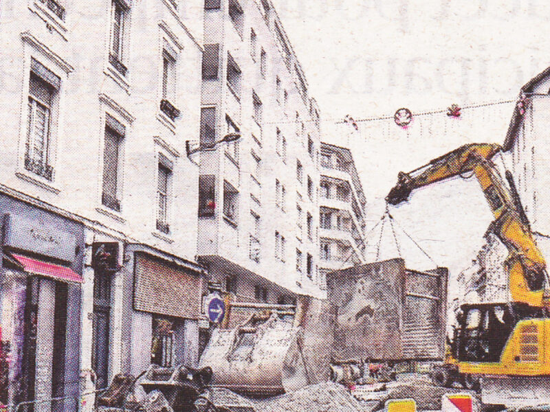 CIL Monplaisir - Travaux Avenue des Frères Lumiere