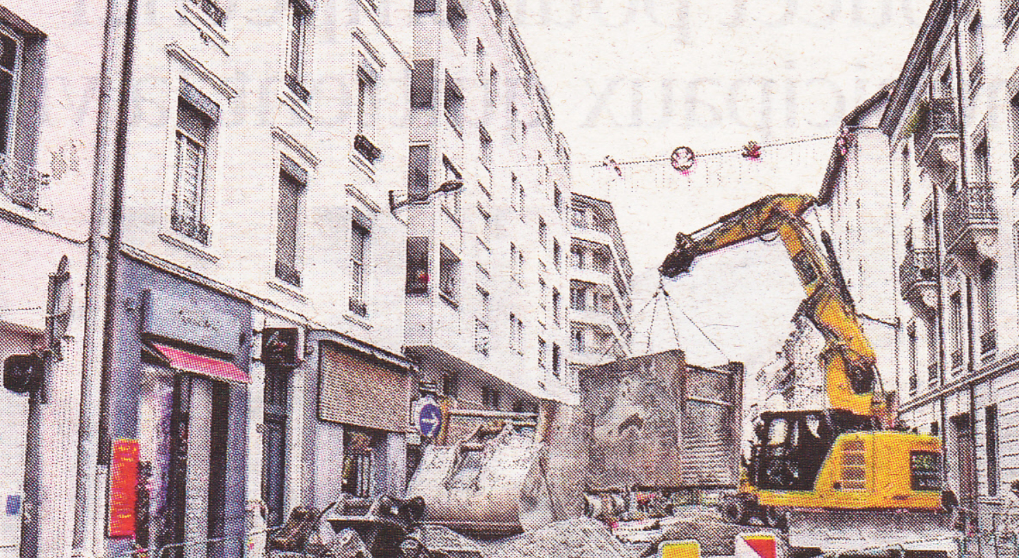 CIL Monplaisir - Travaux Avenue des Frères Lumiere