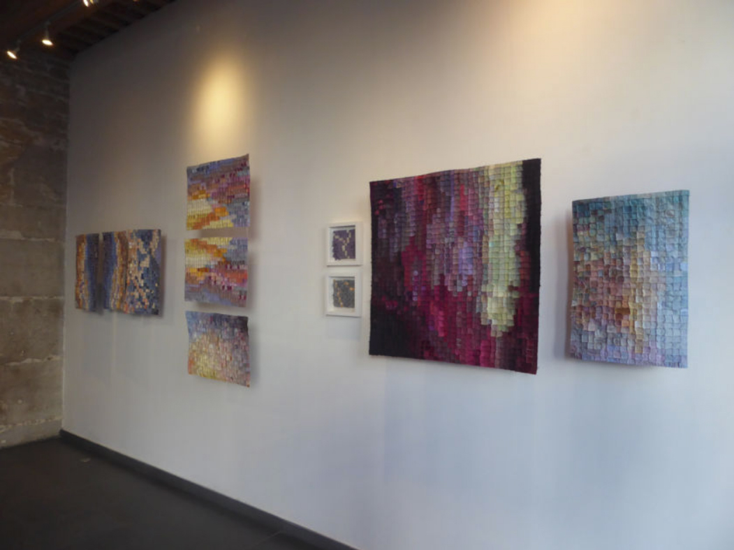 Sabine Cibert - Expositions Arts Textiles Contemporains - Showroom Galerie7 Lyon - mars et avril 2025
