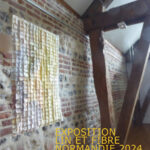 Sabine Cibert - Expositions Festival du lin et de la fibre - juillet 2024 Normandie