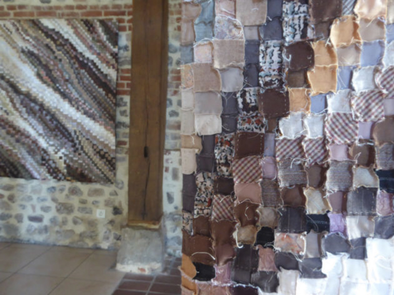 Sabine Cibert - Expositions Festival du lin et de la fibre - juillet 2024 Normandie